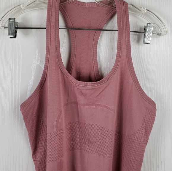 Lululemon Swiftly Tech Racerback Tank Size 10 Quicksand Pink - Picture 3 of 8